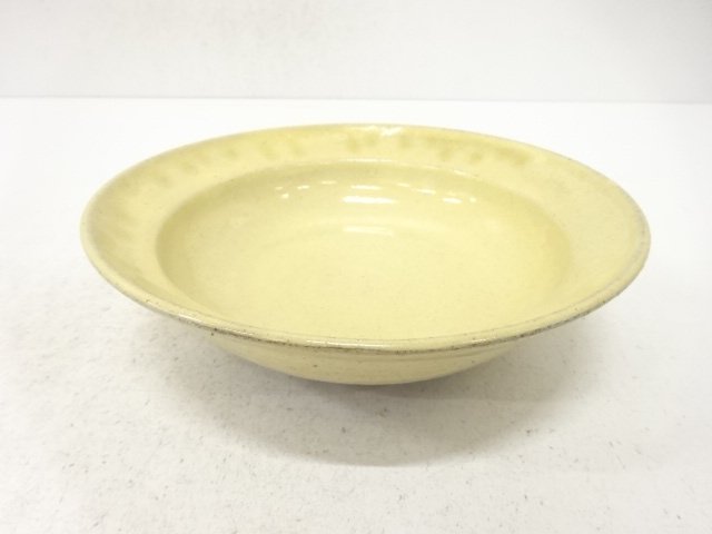 JAPANESE POTTERY / KARATSU WARE / BOWL / ARTISAN WORK 